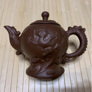 Чайник из исинской глины Морской король Драконов на 650 мл